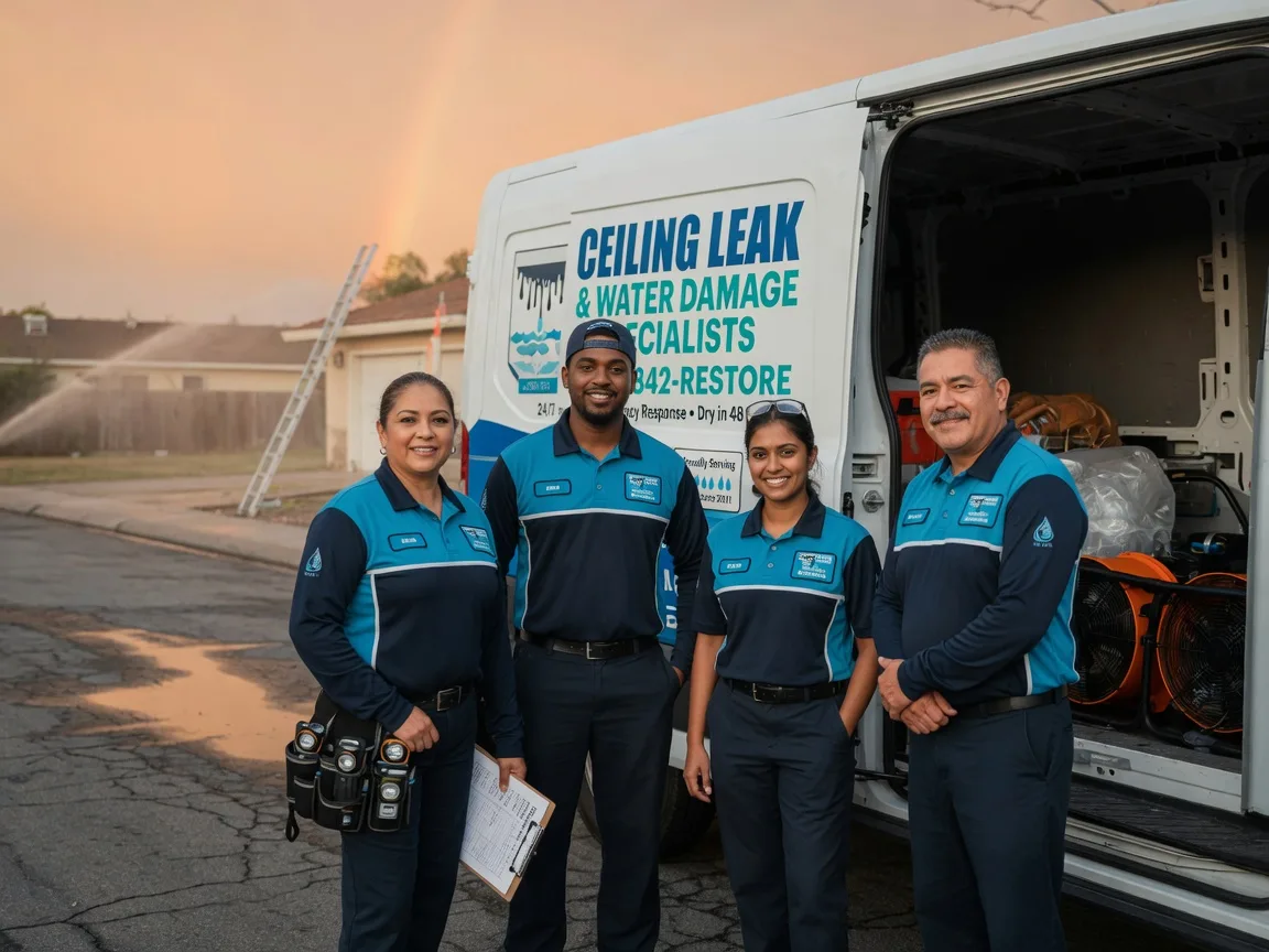 Ceiling Leak Cleanup company in De Tour Village, MI