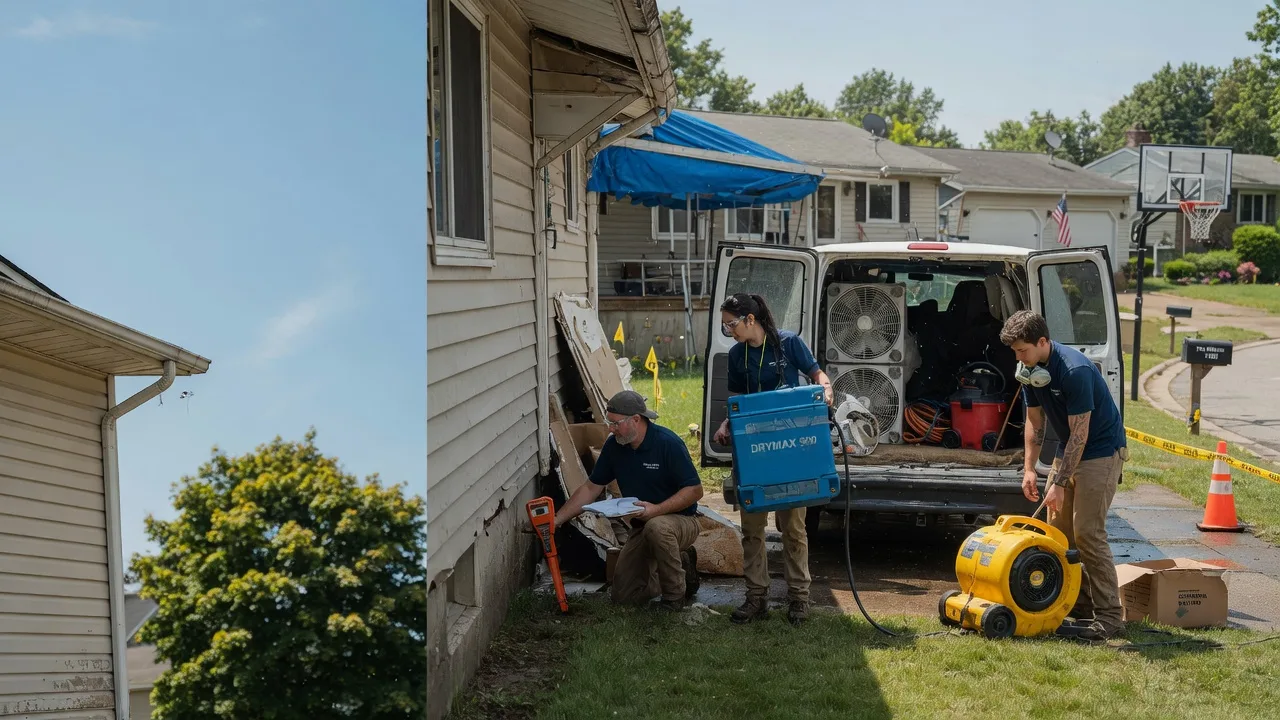 Ceiling Leak Cleanup in De Tour Village, MI near me